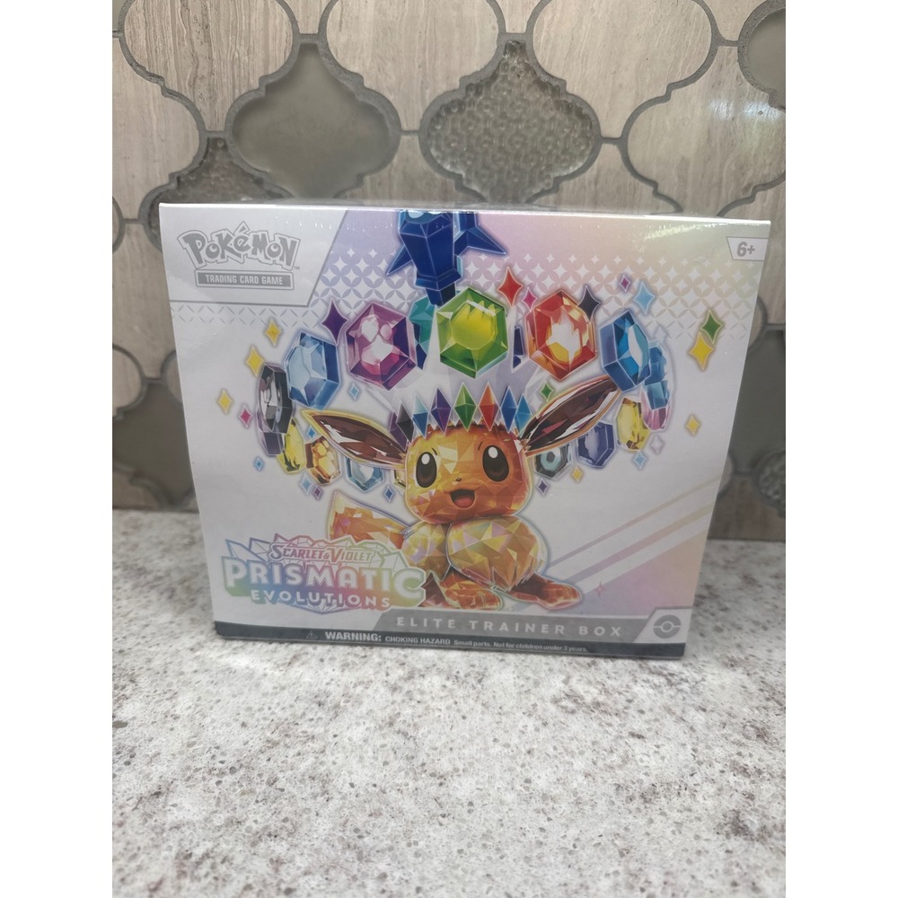 Pokemon TCG Scarlet & Violet Prismatic Evolutions Elite Trainer Box ETB Sealed